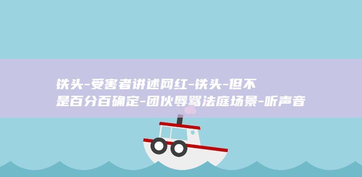 铁头-受害者讲述网红-铁头-但不是百分百确定-团伙辱骂法庭场景-听声音是 (铁头-受害者)