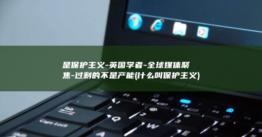 是保护主义-英国学者-全球媒体聚焦-过剩的不是产能 (什么叫保护主义)